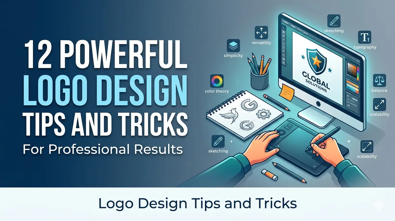 Creative logo design ideas using Logo Design Tips and Tricks for professional branding