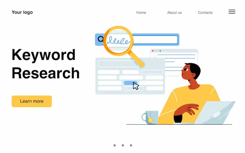 SEO article writing checklist showing keyword placement in content