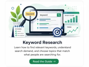 Keyword research guide for beginners